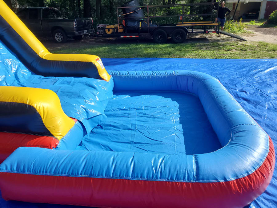 Ninja Fun Jump and Slide Combo Rentals