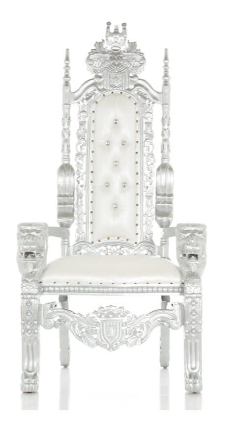 Silver - King & Queen Chairs – What's the Occasion