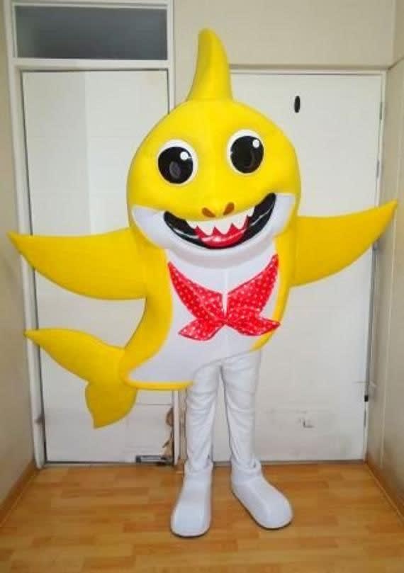 Baby Shark Yellow Baby Costume