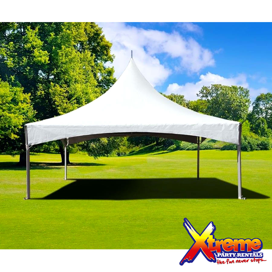 20ft x 20ft High Peak Tent Rental Bouncy Castle Party Rentals