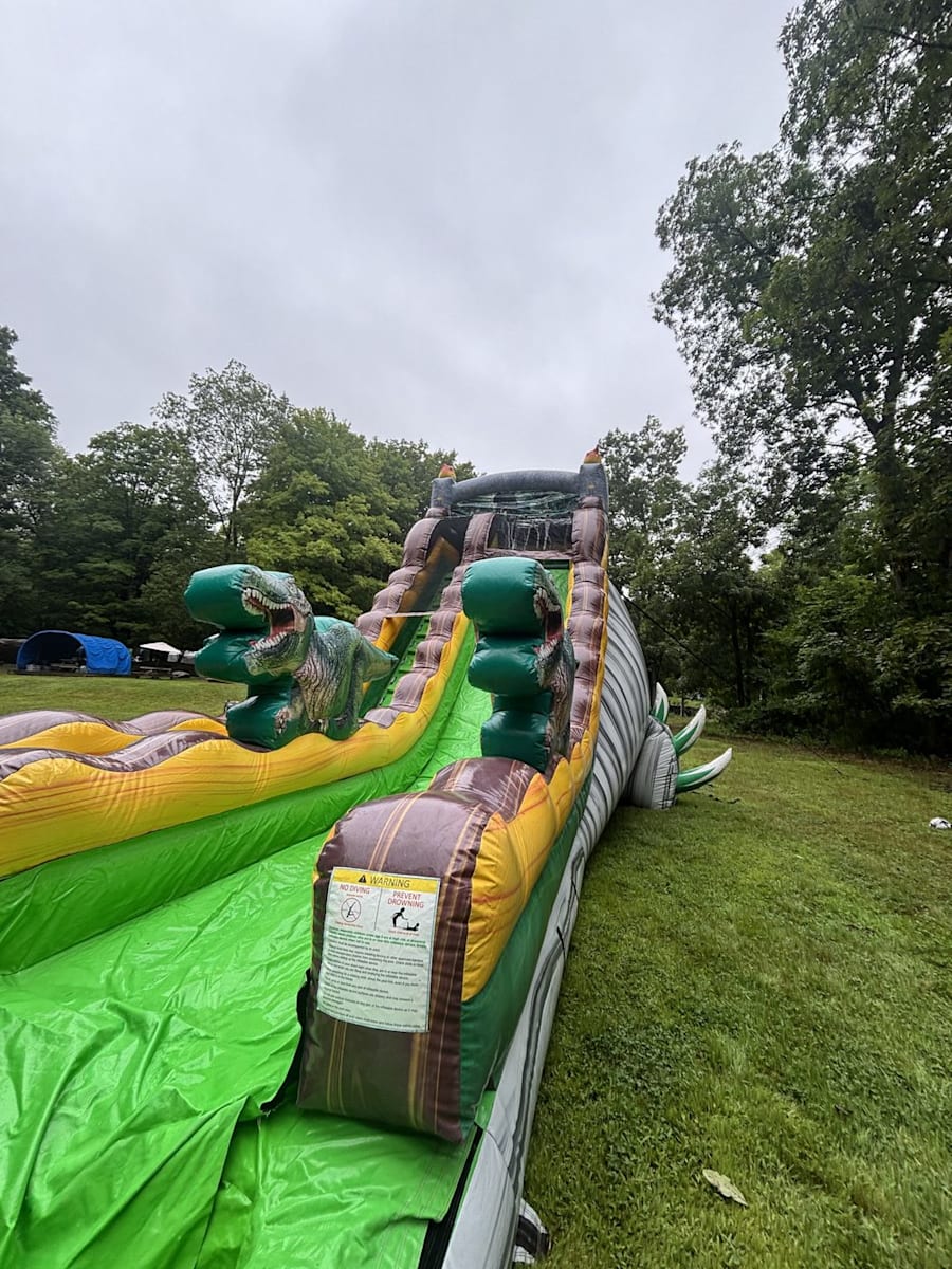 T-Rex Attack Waterslide 20 Foot