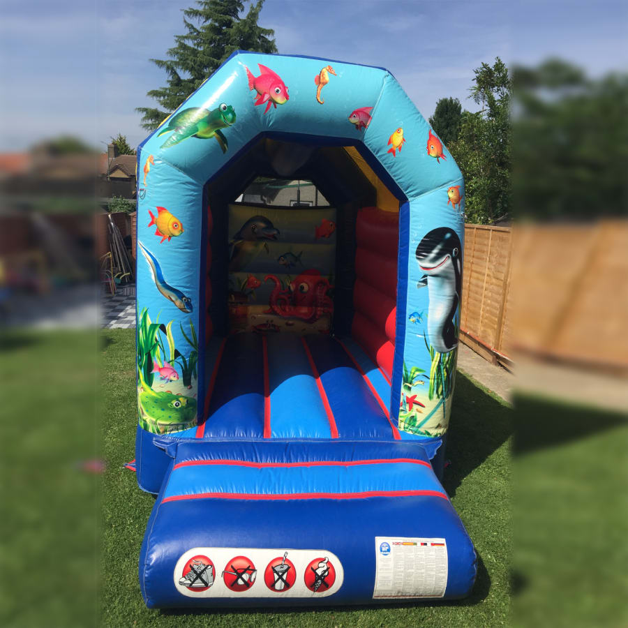 Small bouncy store castle hire