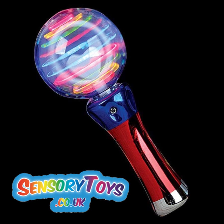 Light up store spinning toy