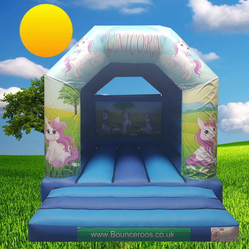 12x14 Unicorn bouncy castle - Bouncy Castle Hire Coventry and Rugby in  Coventry & Warwickshire