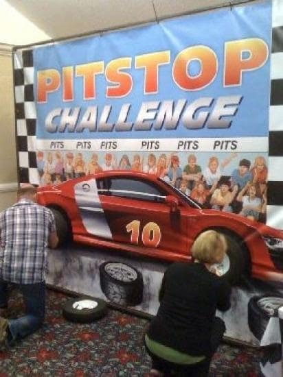 Scalextric pit cheap stop challenge