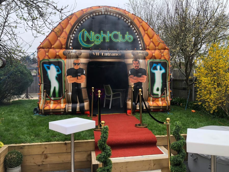 Inflatable Nightclub Hire  Chelmsford, Billericay, Benfleet & More