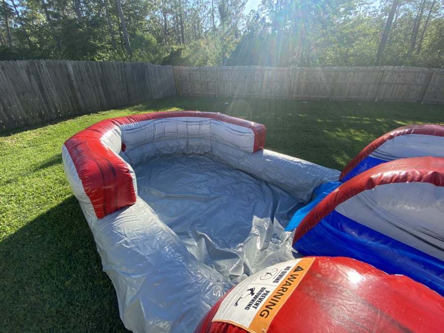 19 foot water slide
