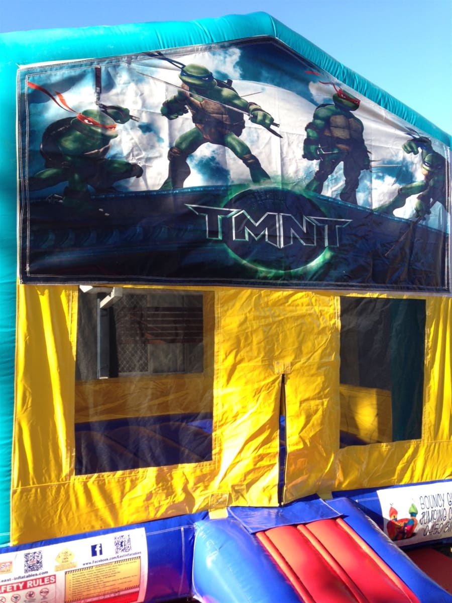 Teenage Mutant Ninja Turtle Jumping Castle - Join the Ninjas party