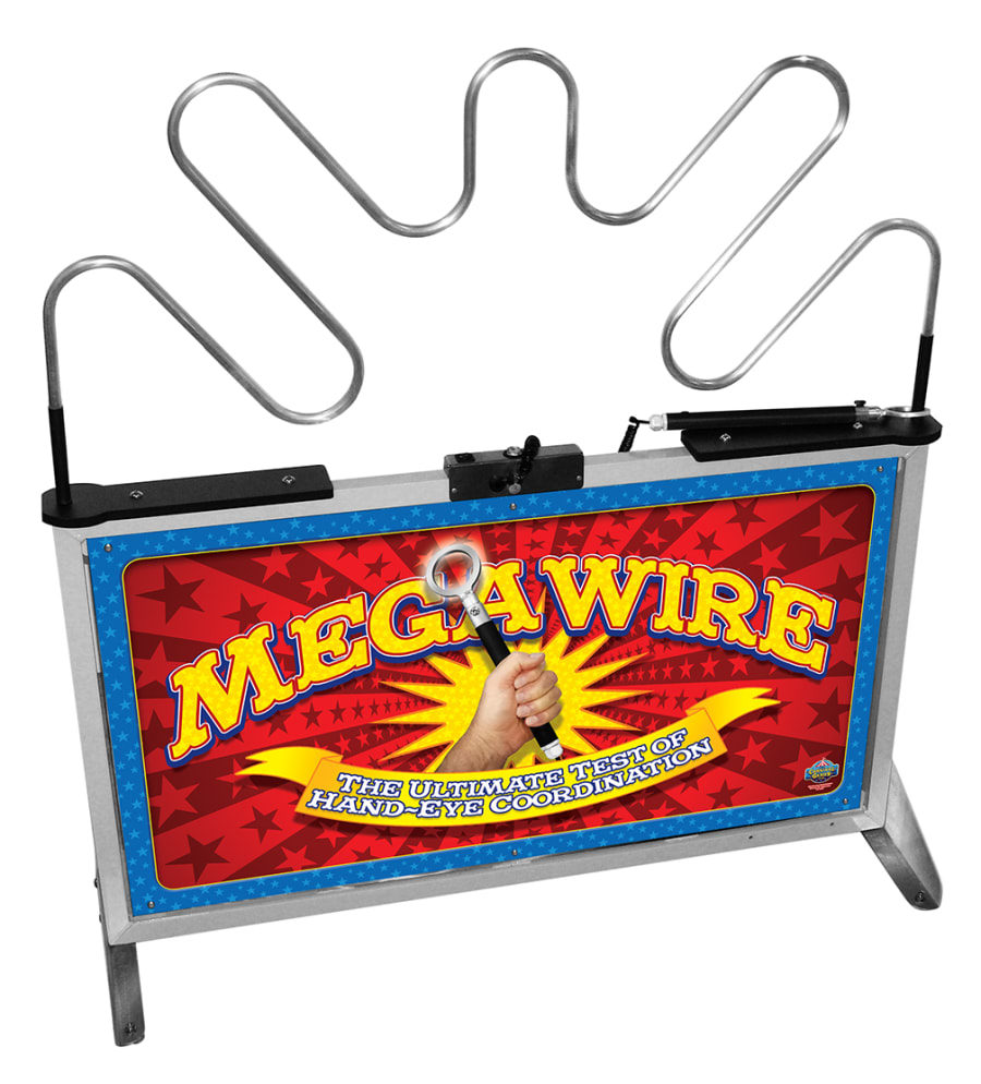 Squiggly wire is a carnival rental game provided by Carnival Services as a  carnival rental