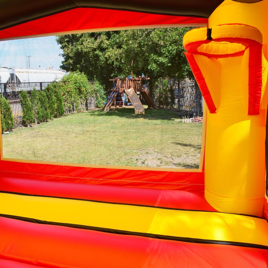 Ninja Bounce House Combo - Orlando Rental - Inflatables - Slide - Delivery