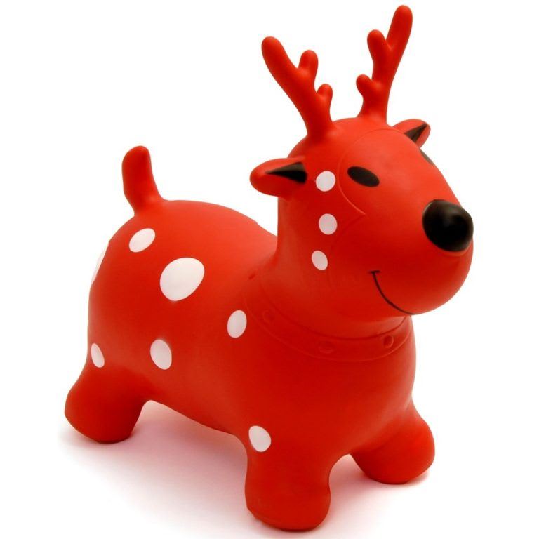 Bouncy best sale reindeer toy