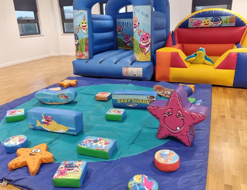 H-Baby Shark VIP softplay - Bouncy Castle, Softplay and Mascot Hire in  Dagenham, Enfield, Ilford, Wanstead, Chingford, Romford, Chadwell Heath &  London