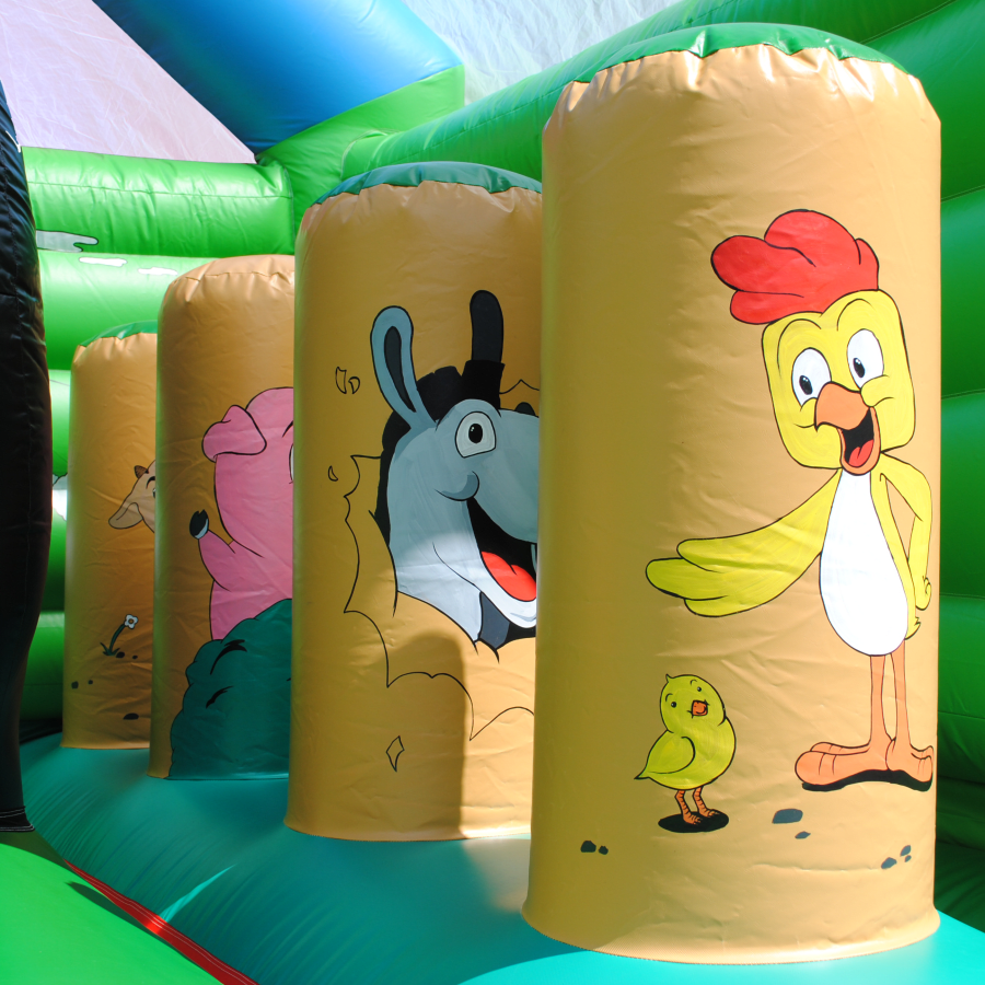 Inflatable deals farmyard animals