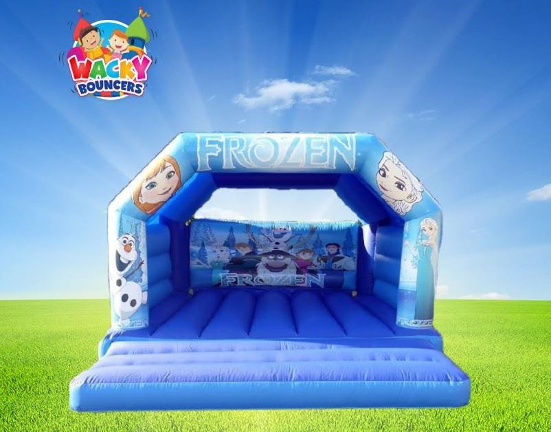 inflatable frozen castle