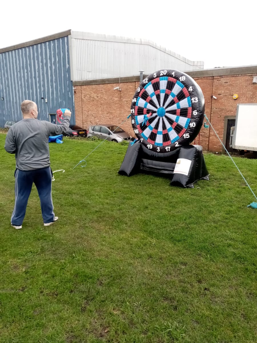 Foot Darts, Darts, Inflatable Dart Board