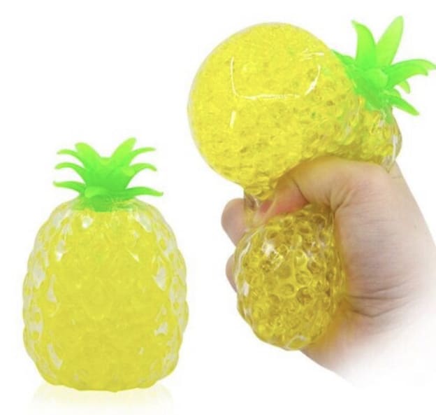 Pineapple Stress Ball Free Sensory Toys Online Toy Shop Popular Sensory Toys in Covering Hampshire Wiltshire Berkshire and throughout the United Kingdom SENSORYTOYS