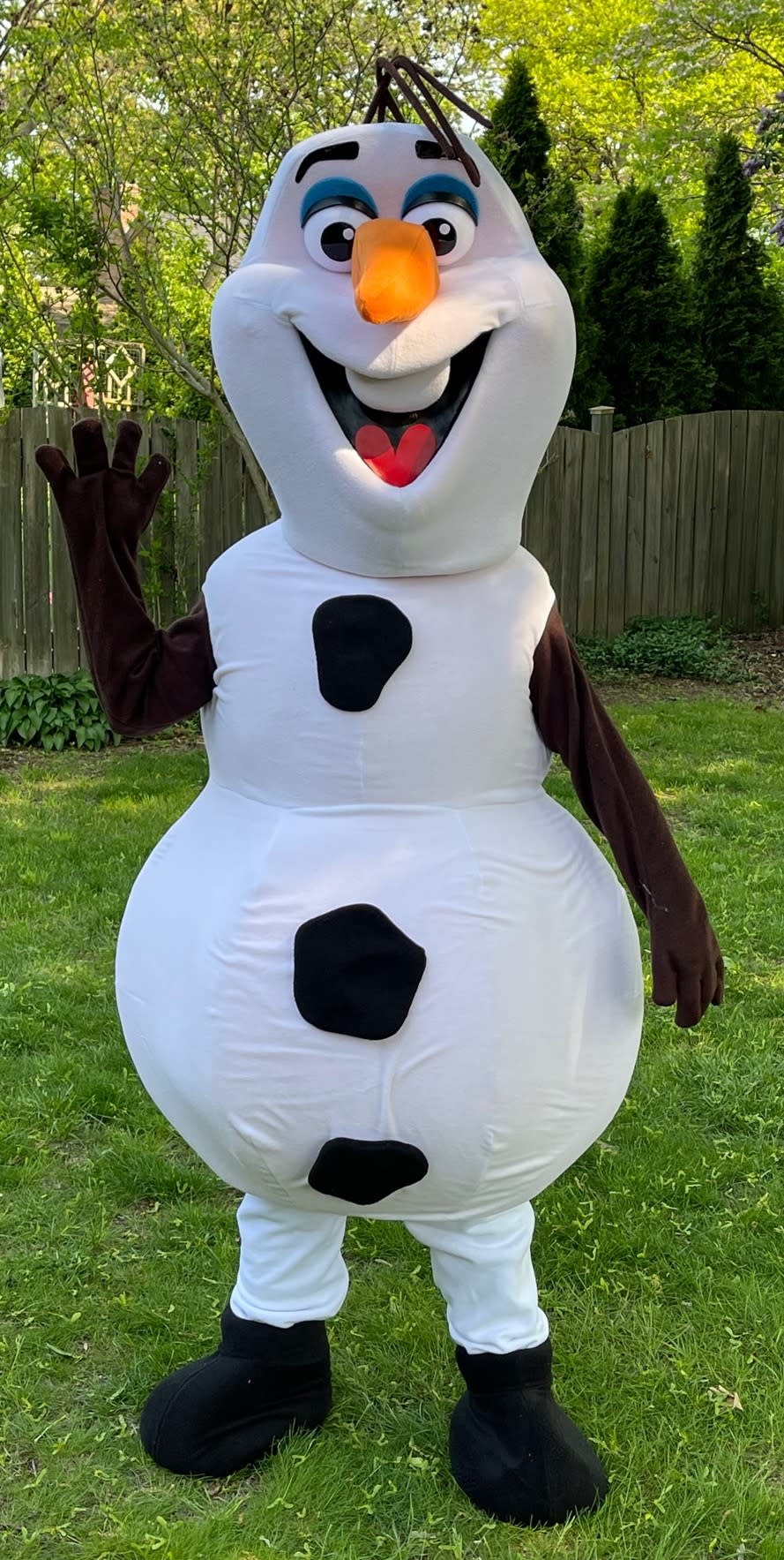 Kids Frozen Olaf Inflatable Costume