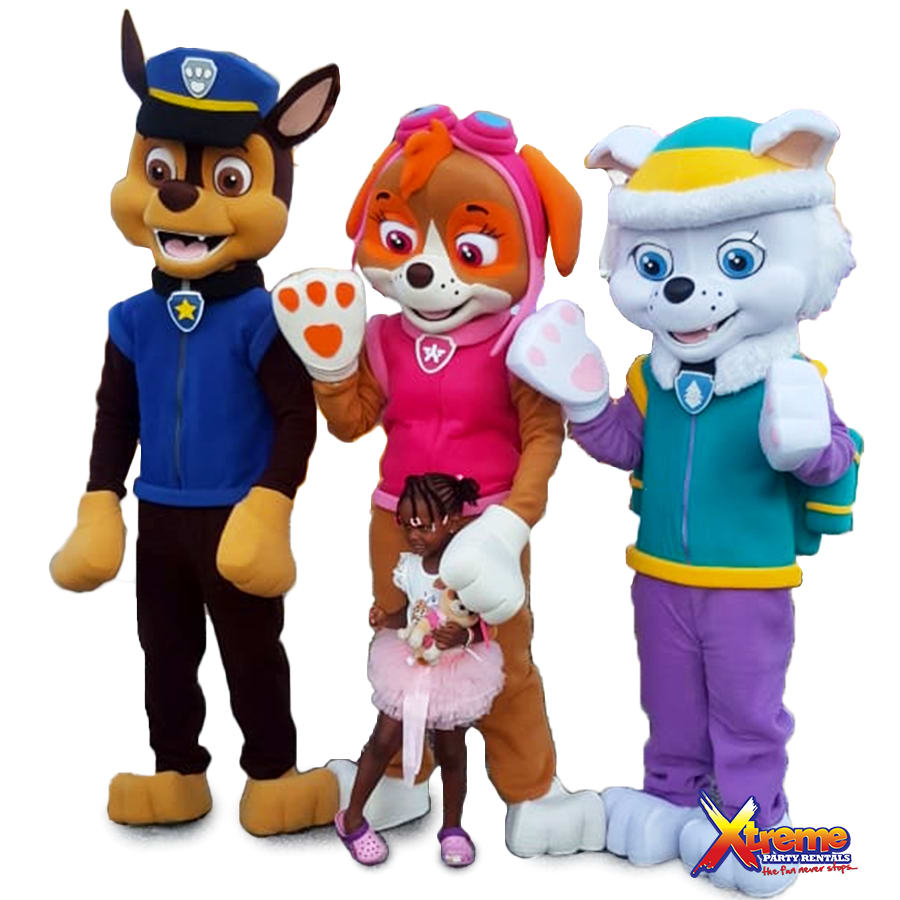 Paw Patrol Characters Package - Bouncy Castle & Party Rentals in  Bridgetown, Barbados