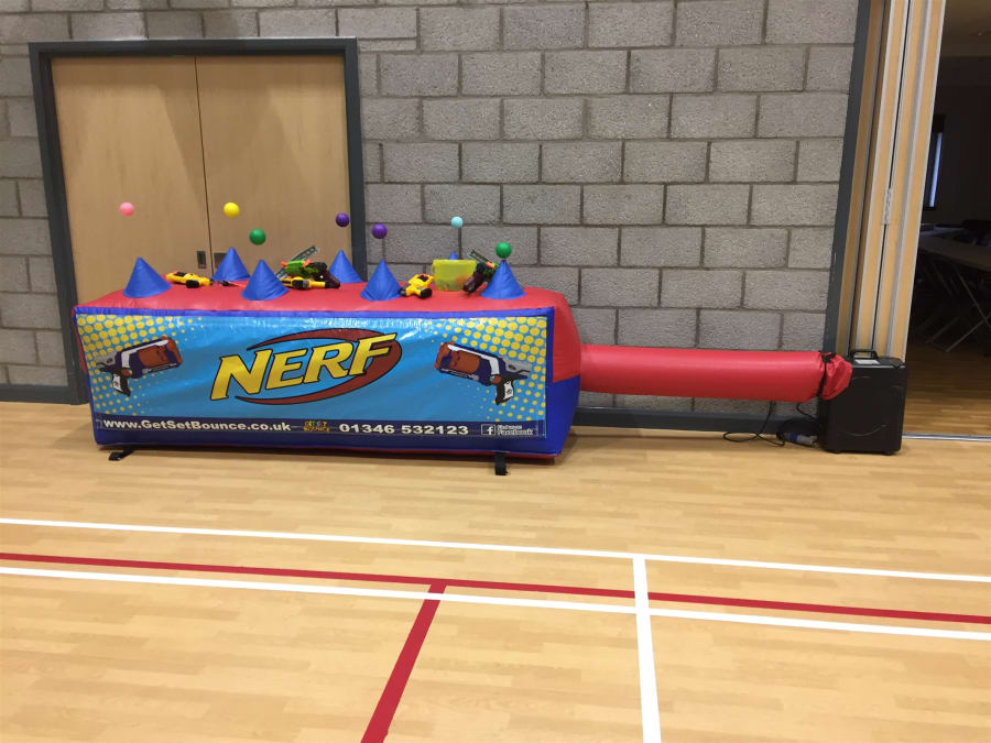 nerf gun inflatable