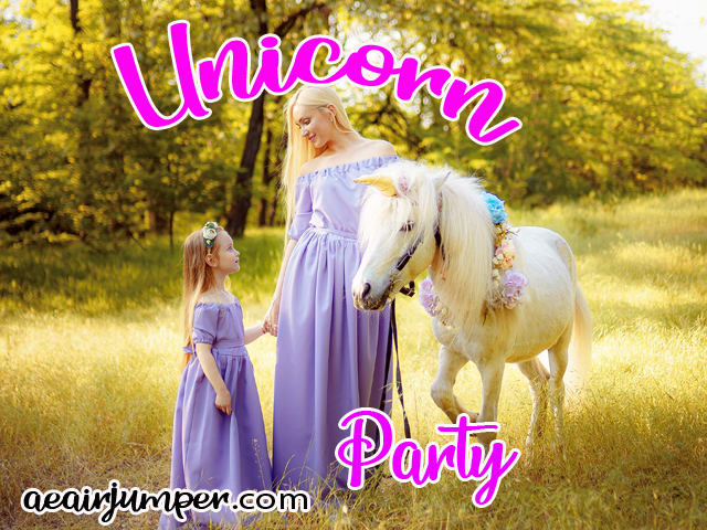 Real Unicorn Pony Party Rentals - Sacramento - Birthday Party Rentals