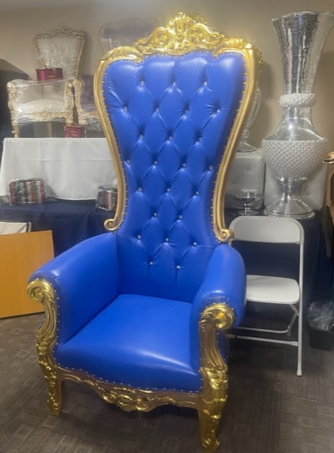 Louis Vuitton Throne Chair - Bounce House & Inflatable Hire in Brockton,  Holbrook, Boston, Bridgewater, Easton, Randolph, Avon & More