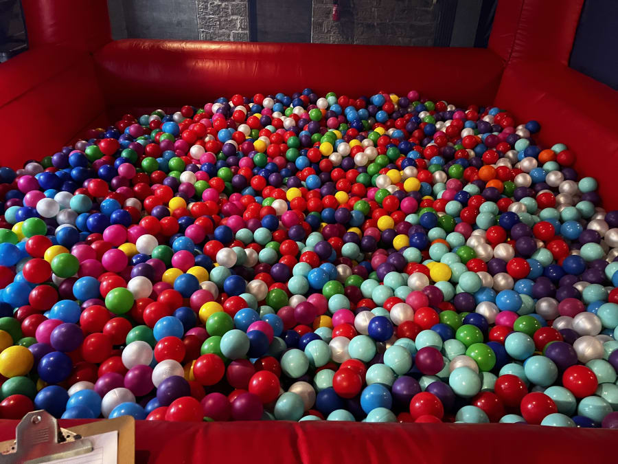 Ball pool clearance