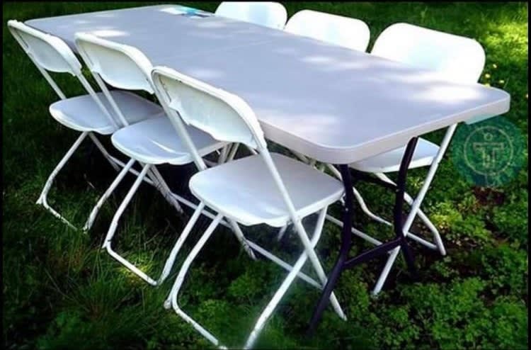 Table and chair online rental packages