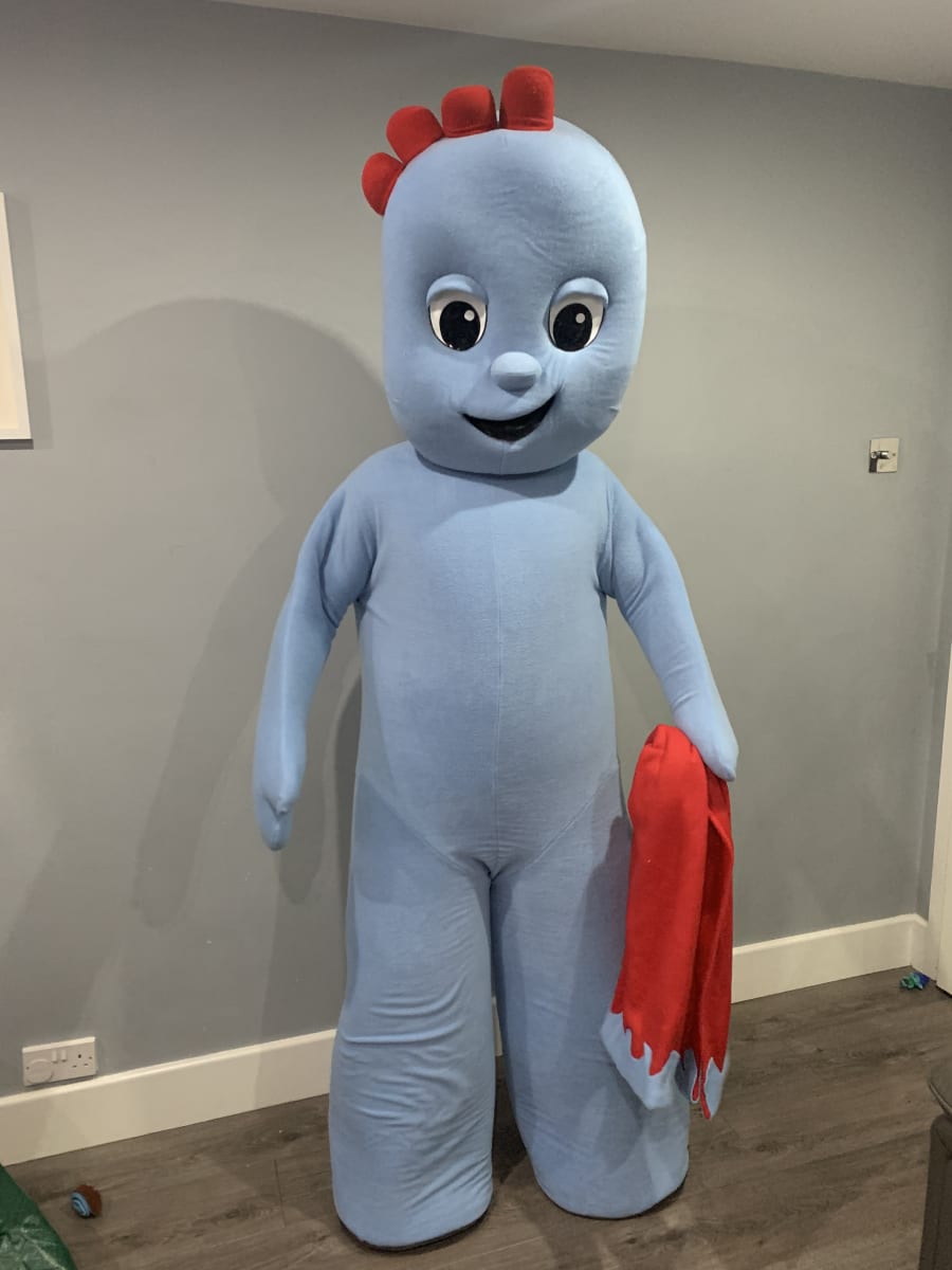 Iggle Piggle Mascot Costume - Bouncy Castle Hire in Essex