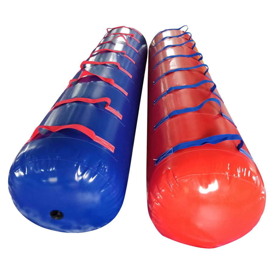 BBOL-182 - Sealed Inflatable - 9x2ft Diameter Walking tubes (Red