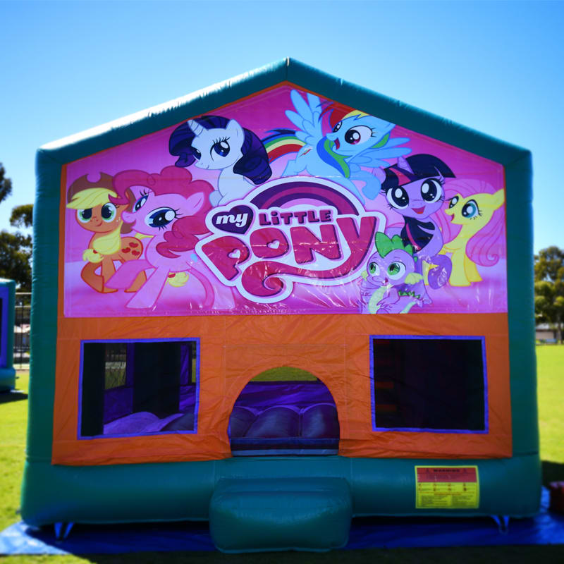 My little store pony jumping castle