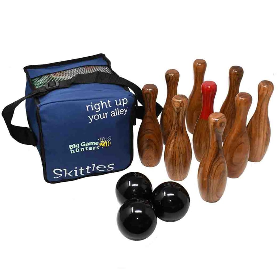 Wooden Skittles Game Hire in Preston Fun Valley Events Limited