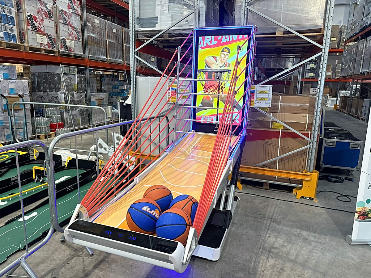 Arcade Basketball Hire - Interactive Version