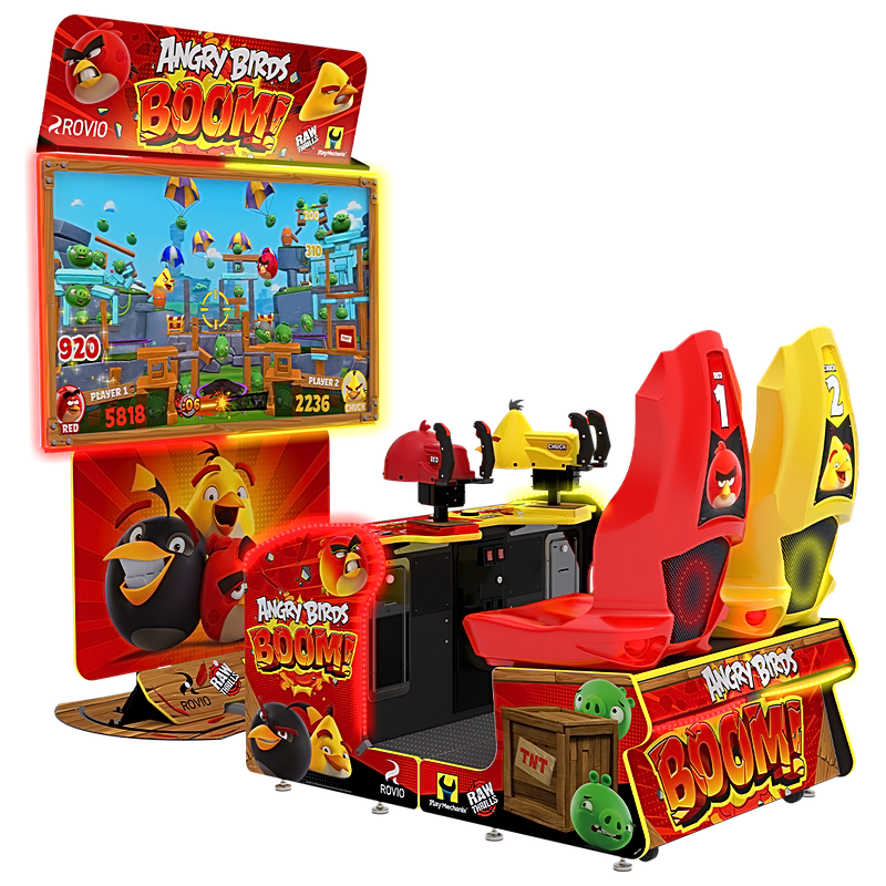 Angry Birds Boom Arcade Hire