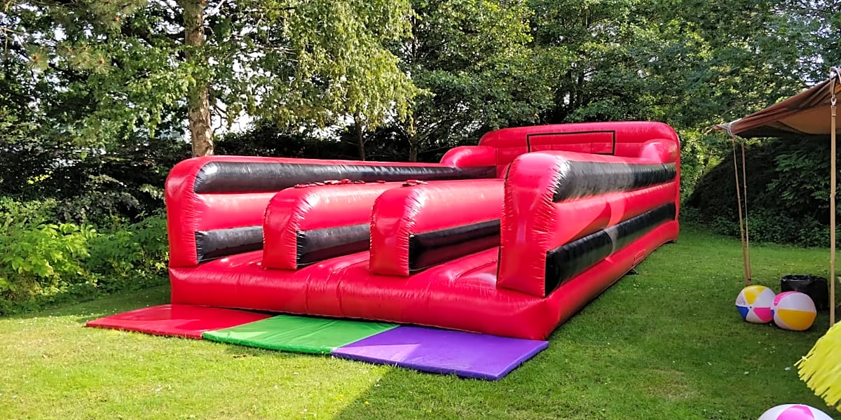 Bungee Run 3 Lane Inflatable Hire