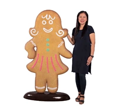 Gingerbread Woman Prop