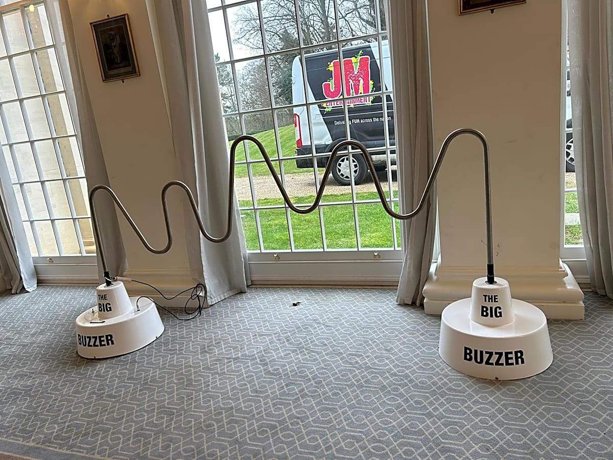 Giant Buzz Wire Hire (Floor Standing)