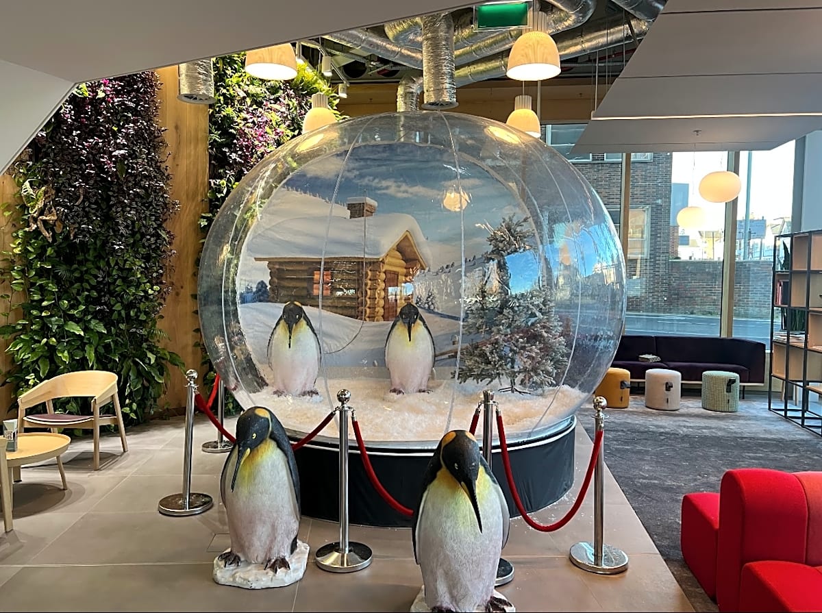 Mini Snow Globe Hire