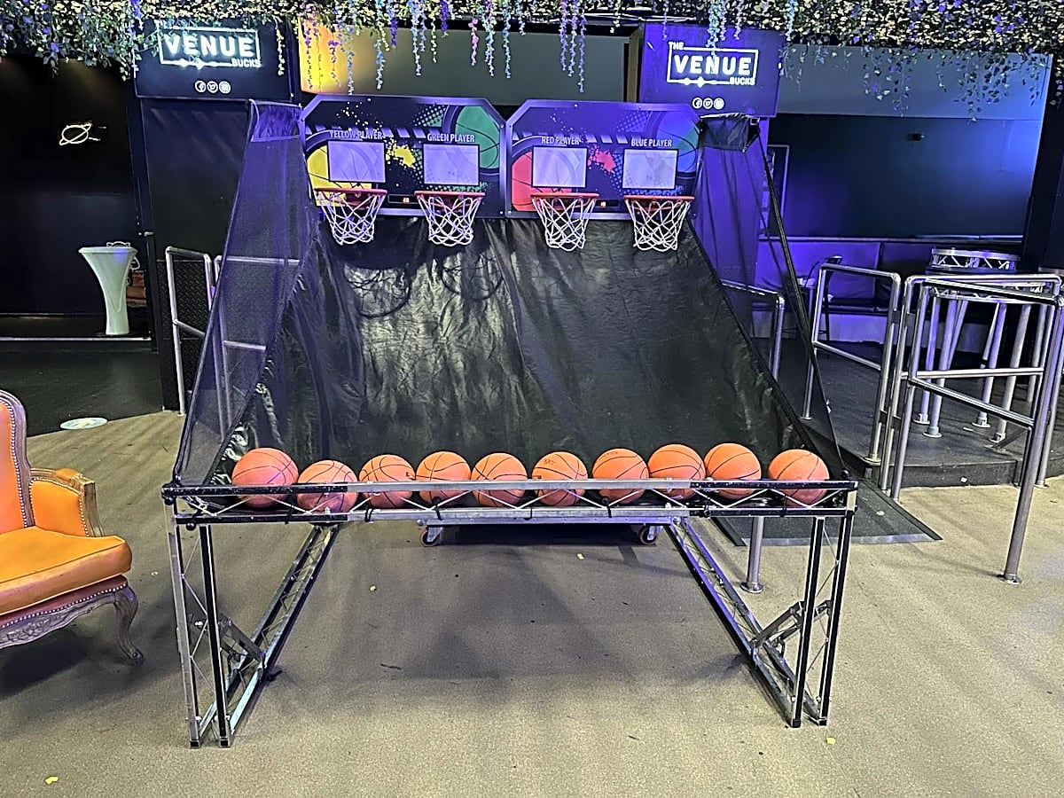 Arcade Basketball Hire - 4 Player