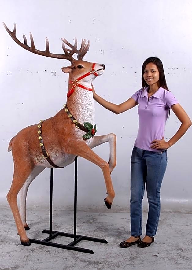 Bucking Reindeer Prop