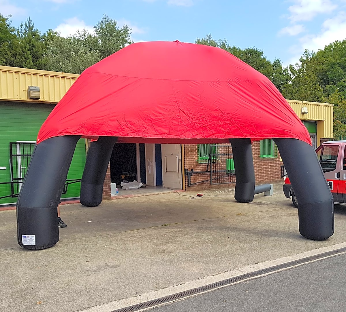 Spider Marquee (Rodeo Bull Rain Cover)