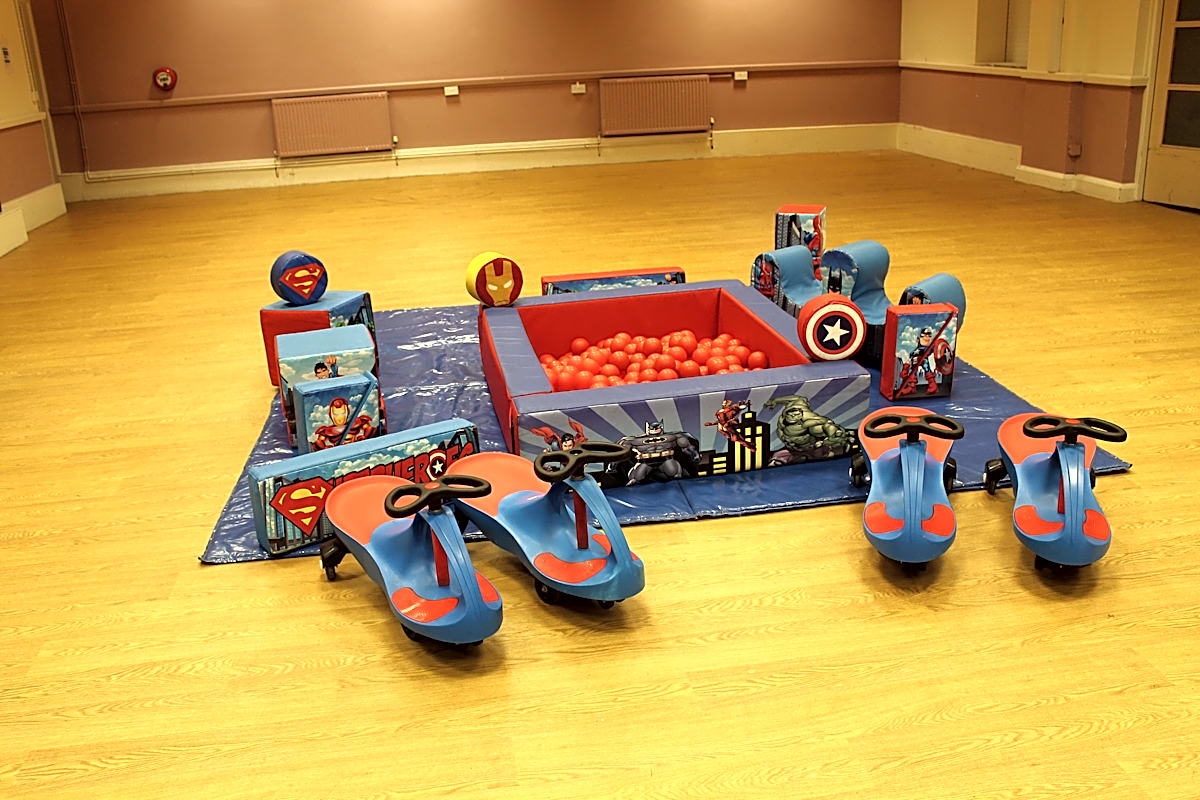 Superhero Soft Play & Ball Pool