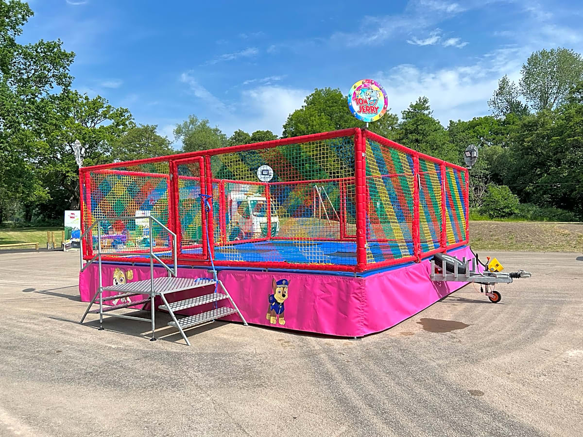 Trampoline Trailer Hire