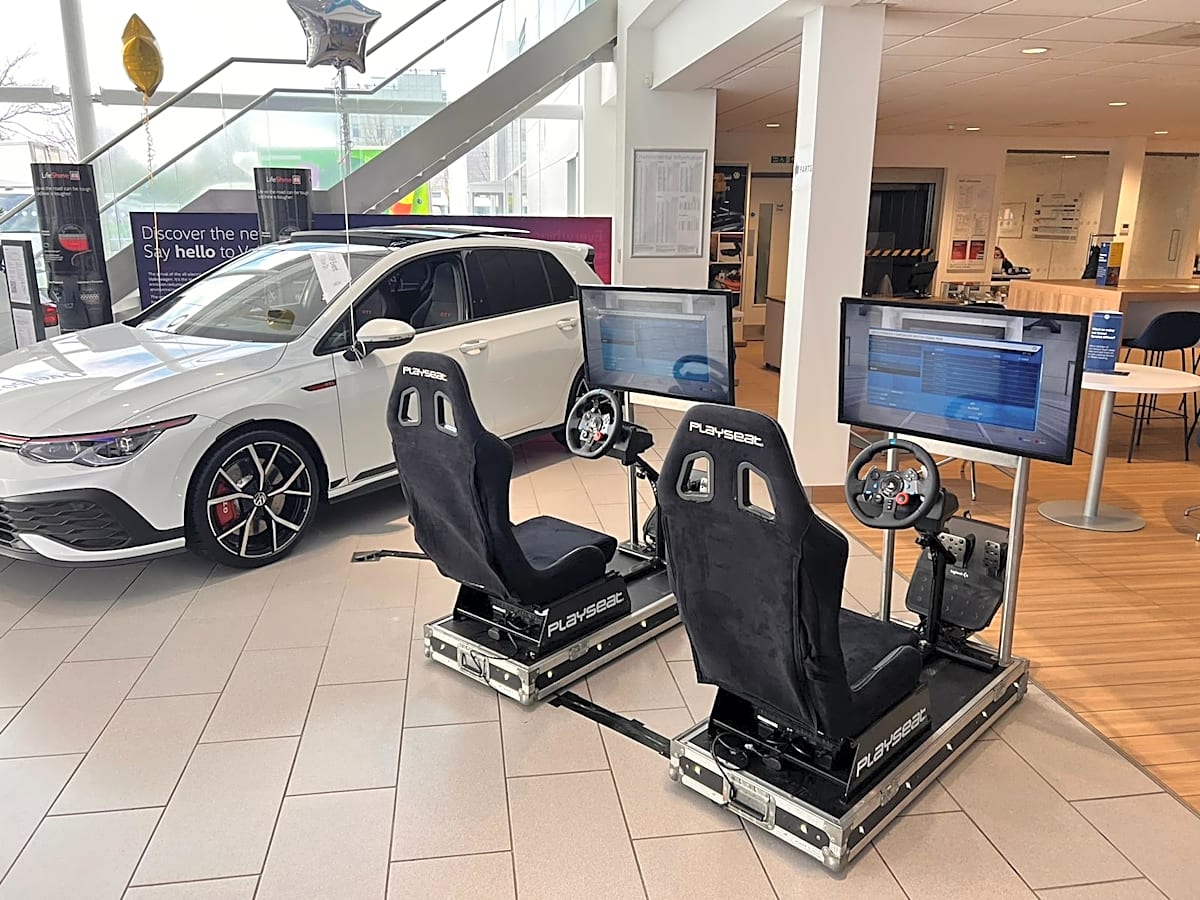 F1 Racing Simulator Hire - 2 Player