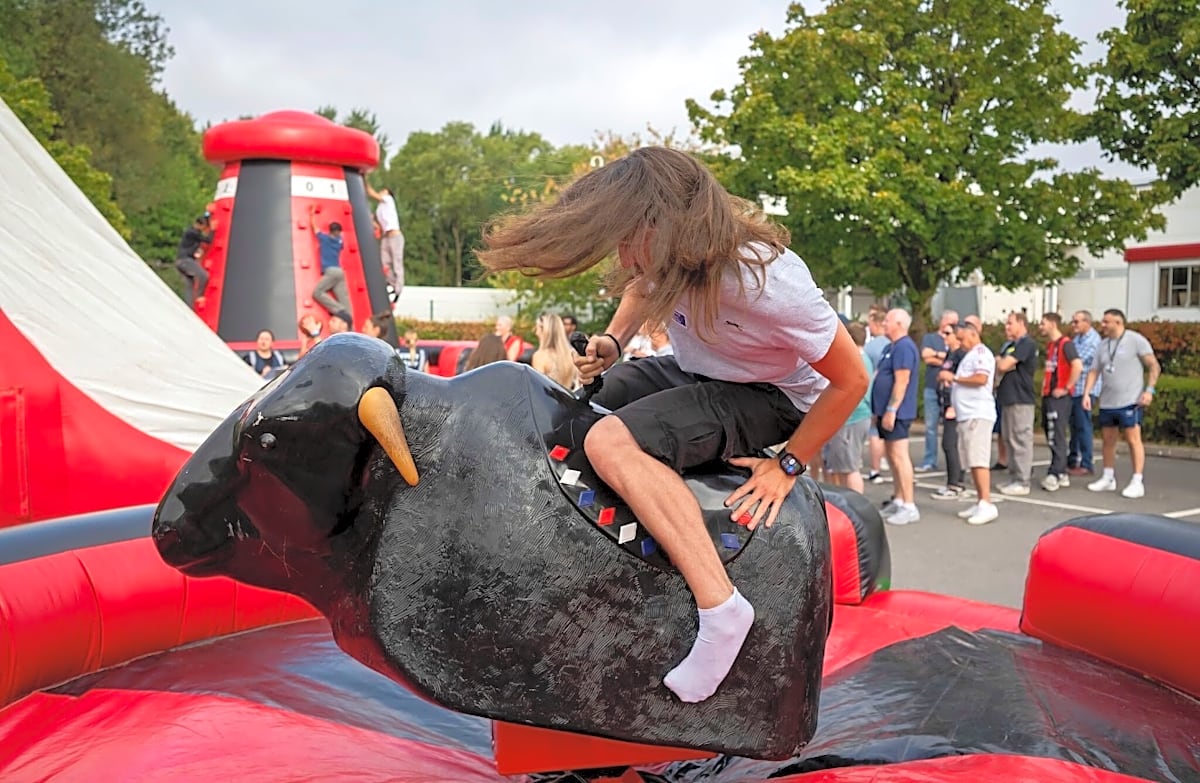 Children's Rodeo Bull Hire (Buffalo Billy)