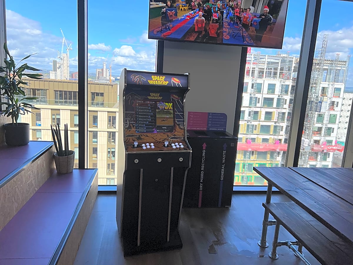 Space Invaders Retro Arcade Machine Hire
