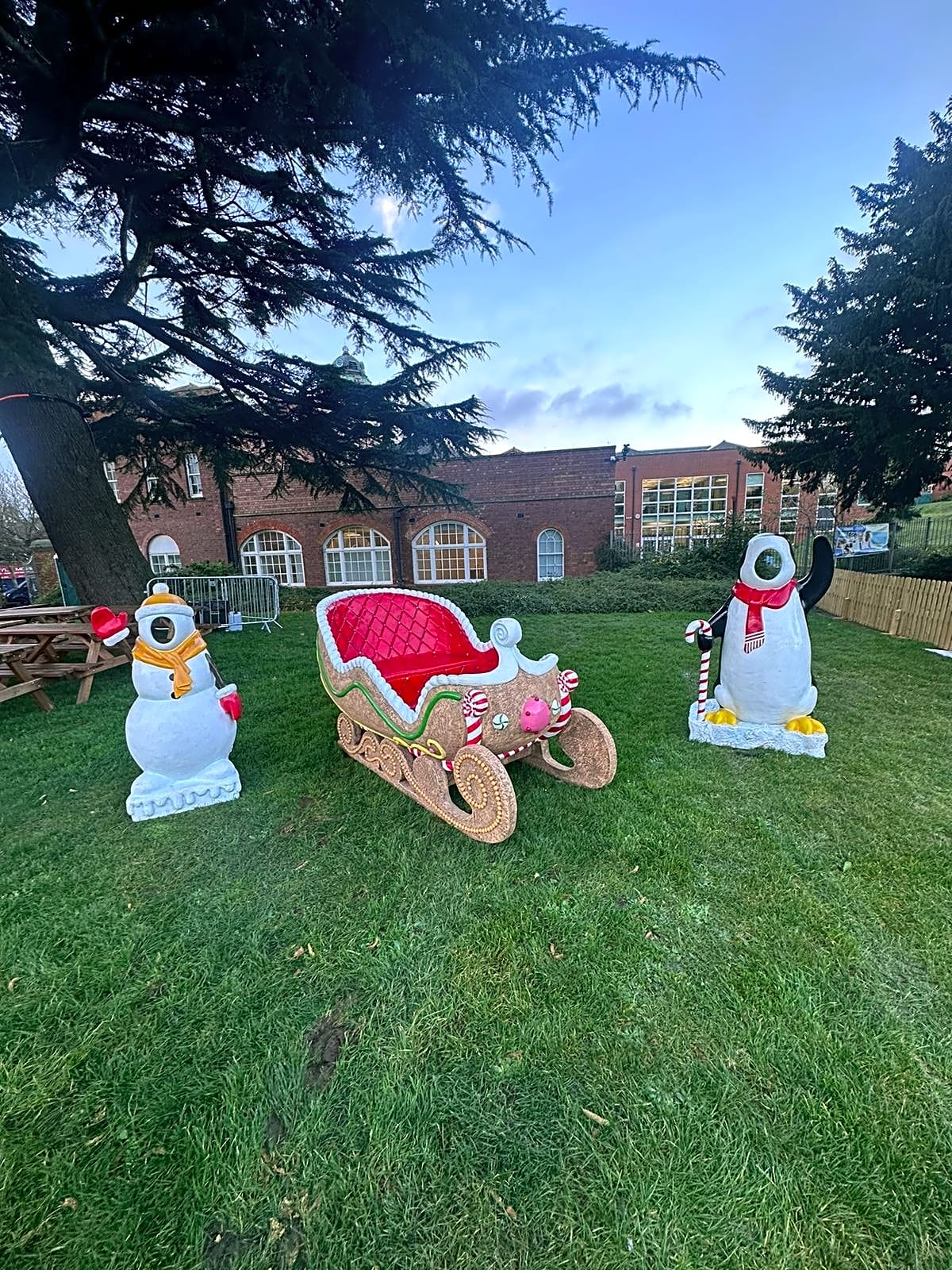 Gingerbread Sleigh Prop