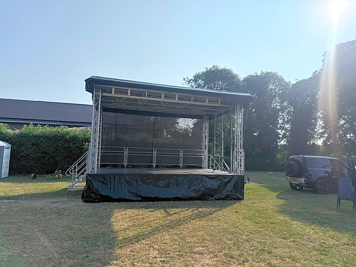 Mobile Stage Hire 6m x 4m