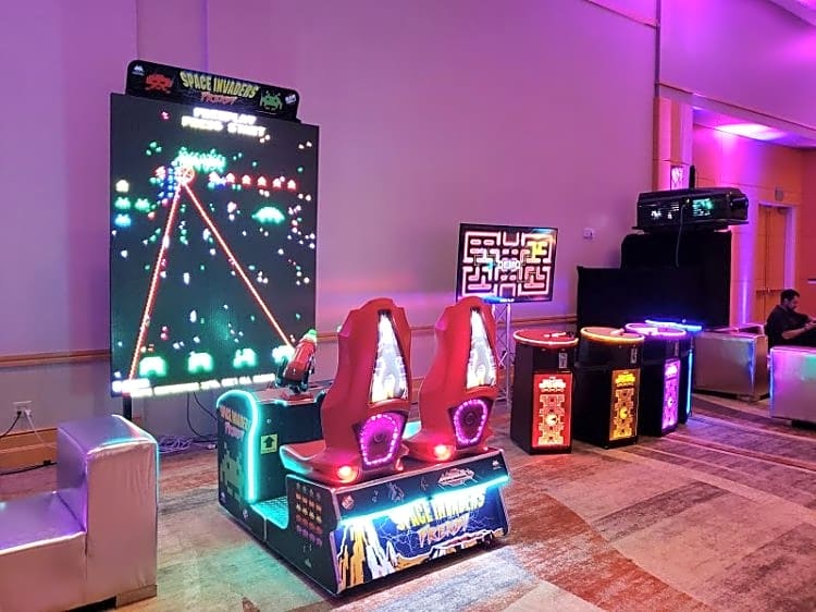 World's Largest Space Invaders Arcade Hire