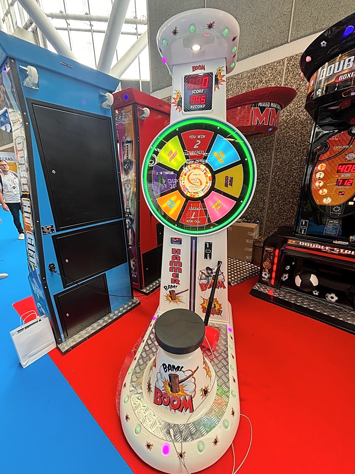 King of the Hammer Arcade Machine Hire