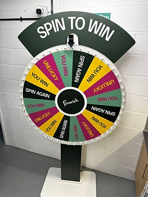 Spin the wheel Header Panel (Custom Branded)